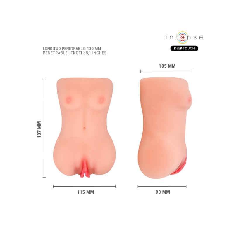 Intense Deep Touch - Catherine Masturbador Con Voz Vibrador &