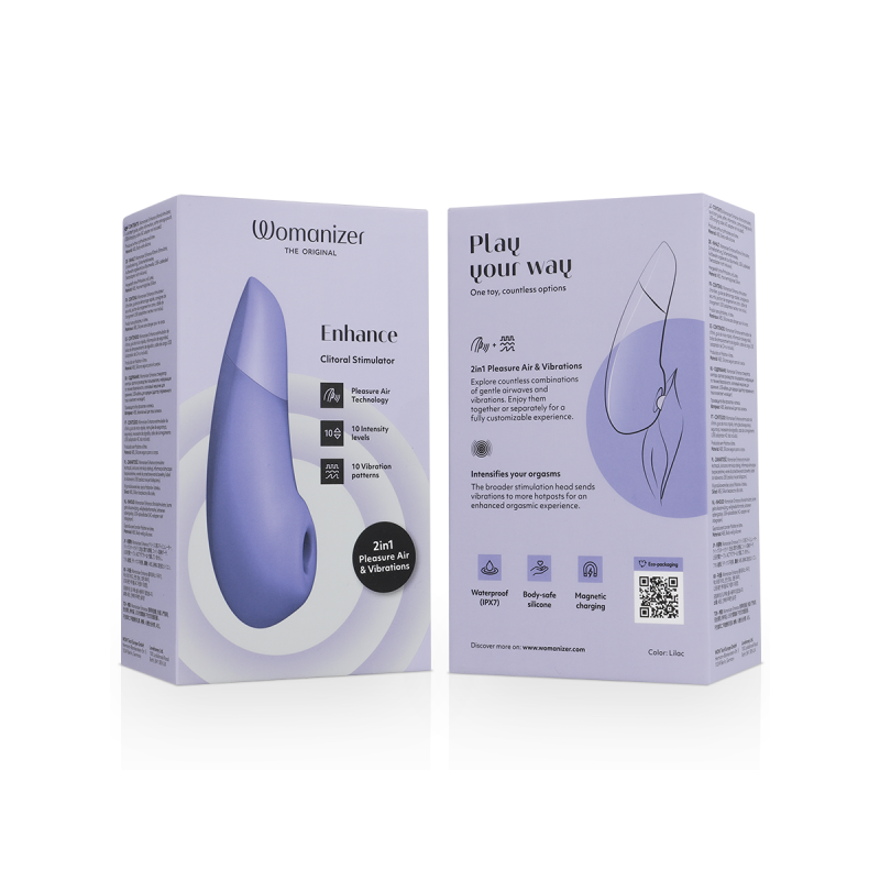 Womanizer - Enhance Estimulador De Clitorís Lila | Vybes.it