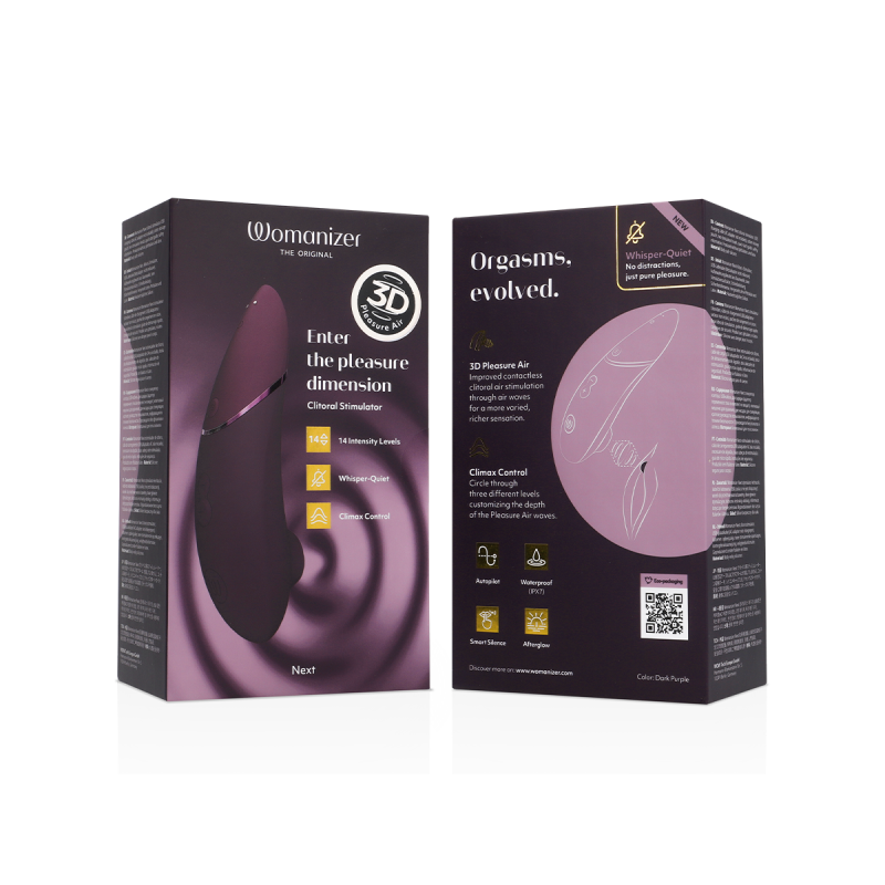Womanizer - Nächster Klitorialstimulator Dunkellila | Vybes.it