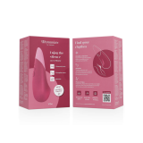 Womanizer - Vibe Vibrador Lay - On Silencioso Rosa Oscuro | Vybes.it