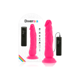 Diversia - Flexibler Vibrierender Dildo Rosa 21 Cm - O - 4.9 Cm |