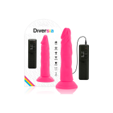 Diversia - Flexible Vibrating Dildo Pink 23 Cm - O - 4.3 Cm |