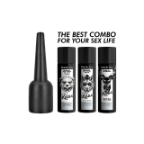 BLACK HOLE - ANALGLEITMITTELAPPLIKATOR, GRÖSSE S, 30 ML - Silikonbasis