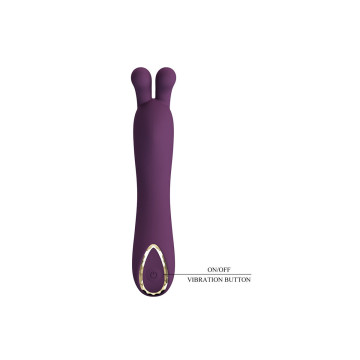 Pretty Love - Dj Rabbit Vibrador Punto G Morado | Vybes.it