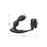 Mr Play - Plug Anal Vibrant Avec Anneau Pénis Et Télécommande |