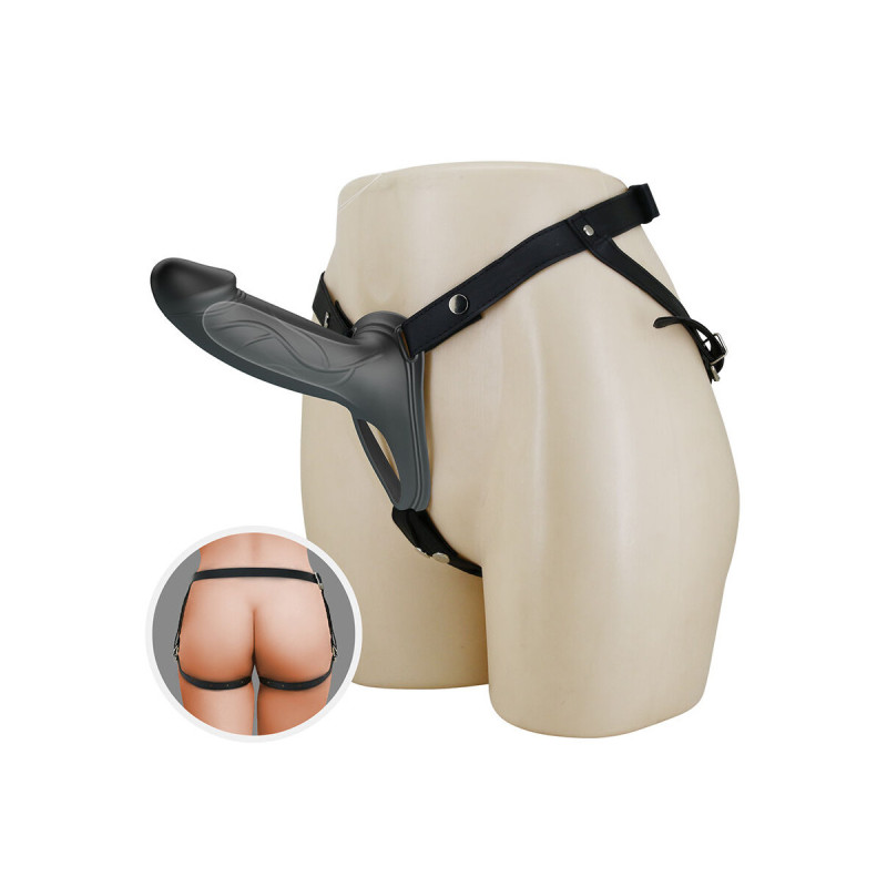 Pretty Love - Landon Strap - On Con Vibración Negro | Vybes.it