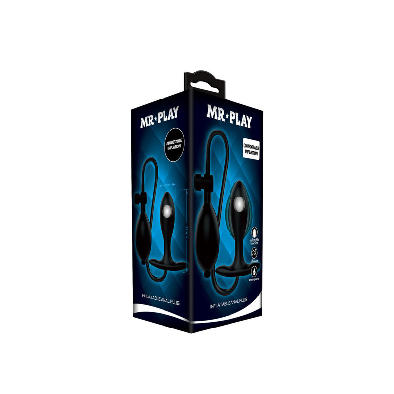 Mr Play - Plug Anal Gonflable Réglable | Vybes.it