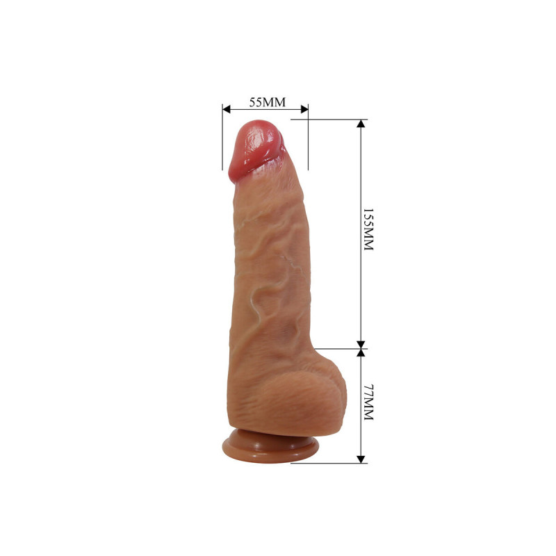 Pretty Love - Najm Dildo Realistico Con Ventosa 23,2 Cm - Ø - 5,5
