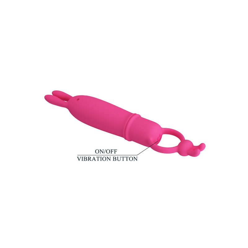 Pretty Love - Delia Vibrateur Rabbit Avec Anneau De Résistance |