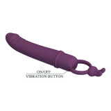 PRETTY LOVE - CORA VIBRADOR FORMA PENE CON ANILLO DE SUJECIÓN