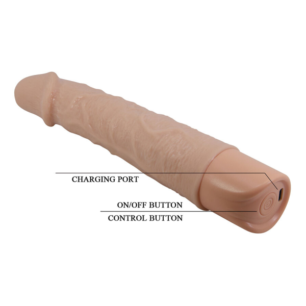 PRETTY LOVE - LEANDER VIBRADOR REALÍSTICO FLEXIBLE
