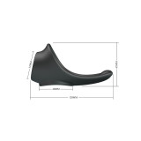 Crazy Bull - Zadok Anillo Ergonómico Con Estimulador De Periné |