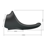 CRAZY BULL - ZADOK ANILLO ERGONÓMICO CON ESTIMULADOR DE PERINÉ