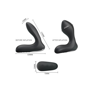 Mr Play - Prostata - Massagegerät Mit Vibrationsfernbedienung |