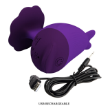 PRETTY LOVE - DOLPHIN MINI VIBRADOR CON SUJECIÓN