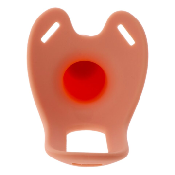HIDDEN DESIRE - INFERNO STRAP-ON FUNDA PARA PENE CON VIBRACIÓN 16 CM