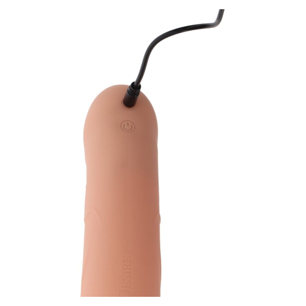 HIDDEN DESIRE - INFERNO STRAP-ON FUNDA PARA PENE CON VIBRACIÓN 18 CM