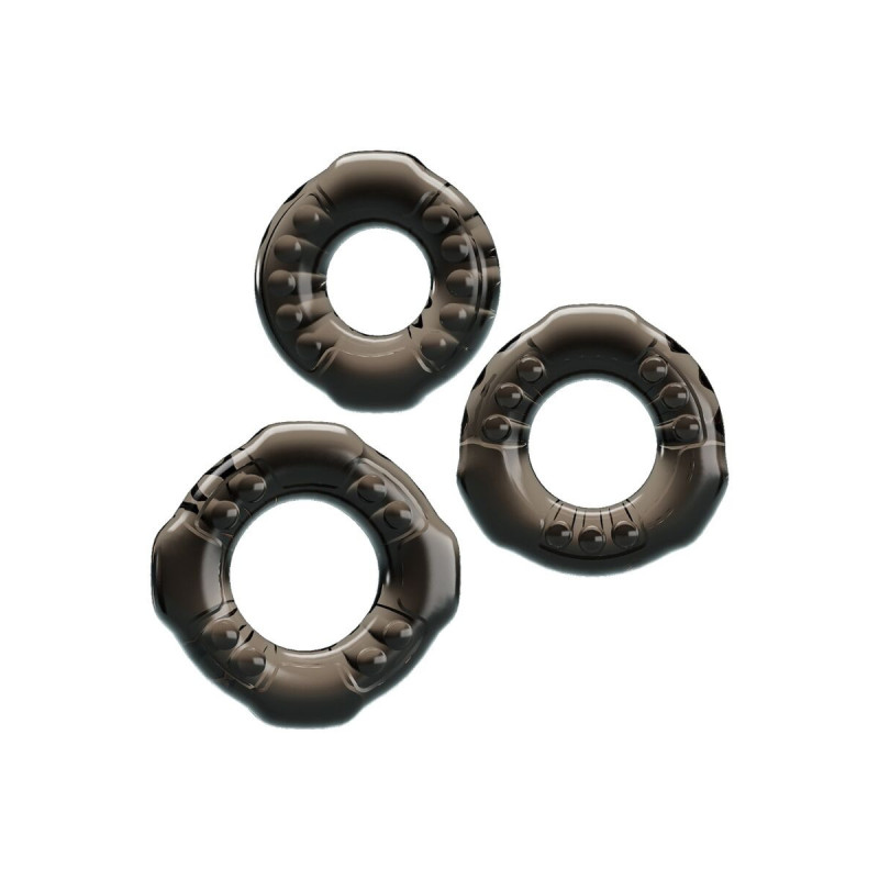 BAILE - COCK RINGS YVONNE SET 3 PENIS RINGS - Cockrings without vibra…