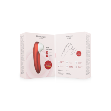 Womanizer - Pro Vibrant Estimulador De Clítoris Burdeos | Vybes.it