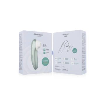 Womanizer - Pro Vibrant Klitoralstimulator Salbeigrün | Vybes.it