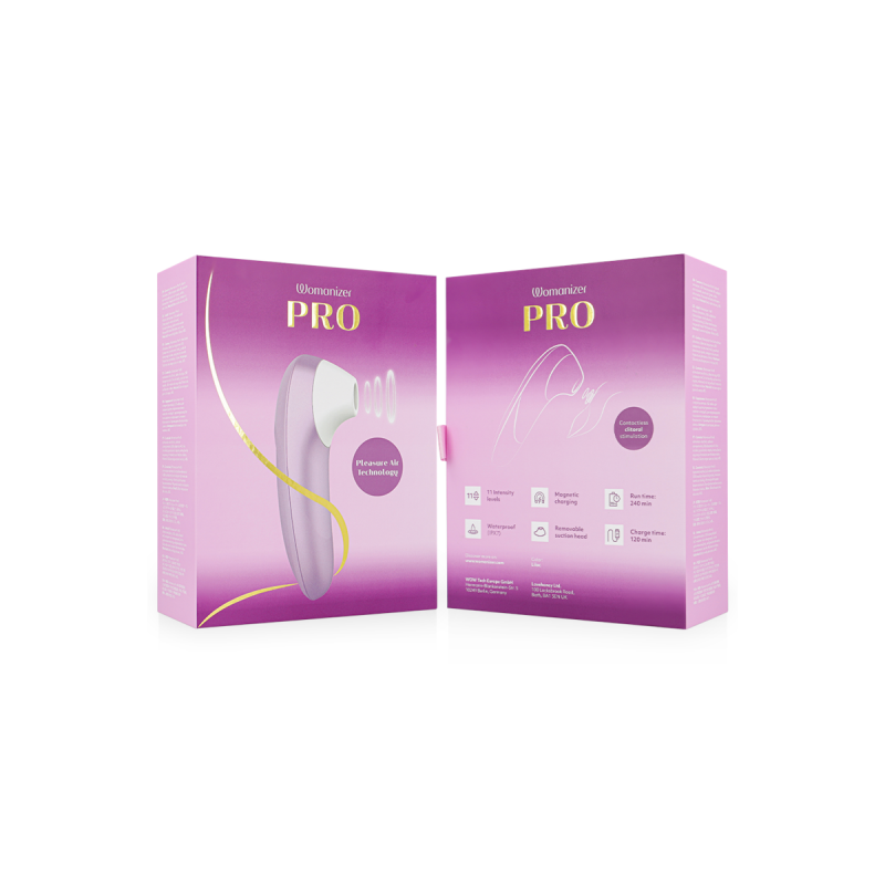 Womanizer - Pro Vibrant Estimulador De Clítoris Lila | Vybes.it