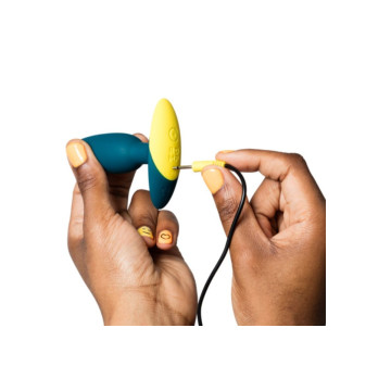 Romp - Bass Plug Anal Vibrador 10 Cm Verde | Vybes.it