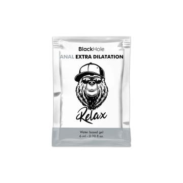 BLACK HOLE - WASSERBASIERTES GEL EXTRA DILATATION 6 ML EINZELDOSIS -…