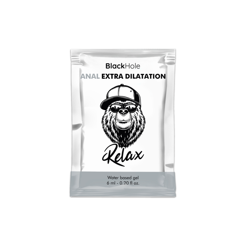 BLACK HOLE - WATER BASED GEL EXTRA DILATATION 6 ML SINGLE DOSE - Mono…