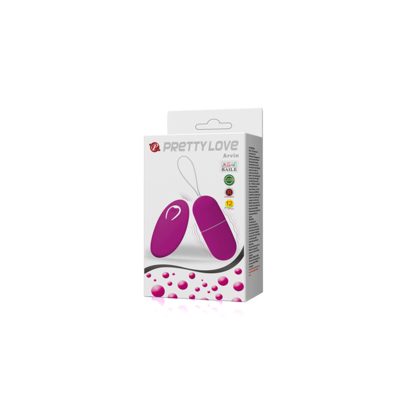 Pretty Love - Oeuf Vibrant Arvin Télécommande 12V | Vybes.it