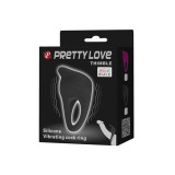 Pretty Love - Thimble Anillo Vibrador Negro | Vybes.it