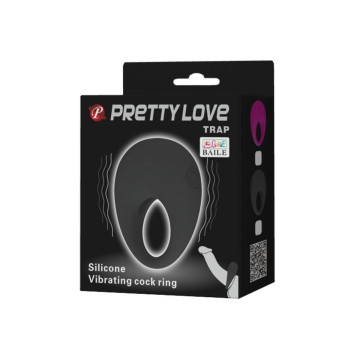 Pretty Love - Trap Anillo Vibrador Negro | Vybes.it