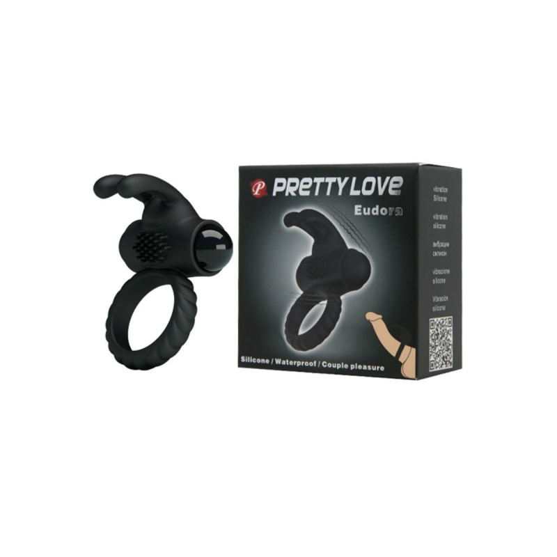 Pretty Love - Eudora Anillo Vibrador Con Estimulador | Vybes.it