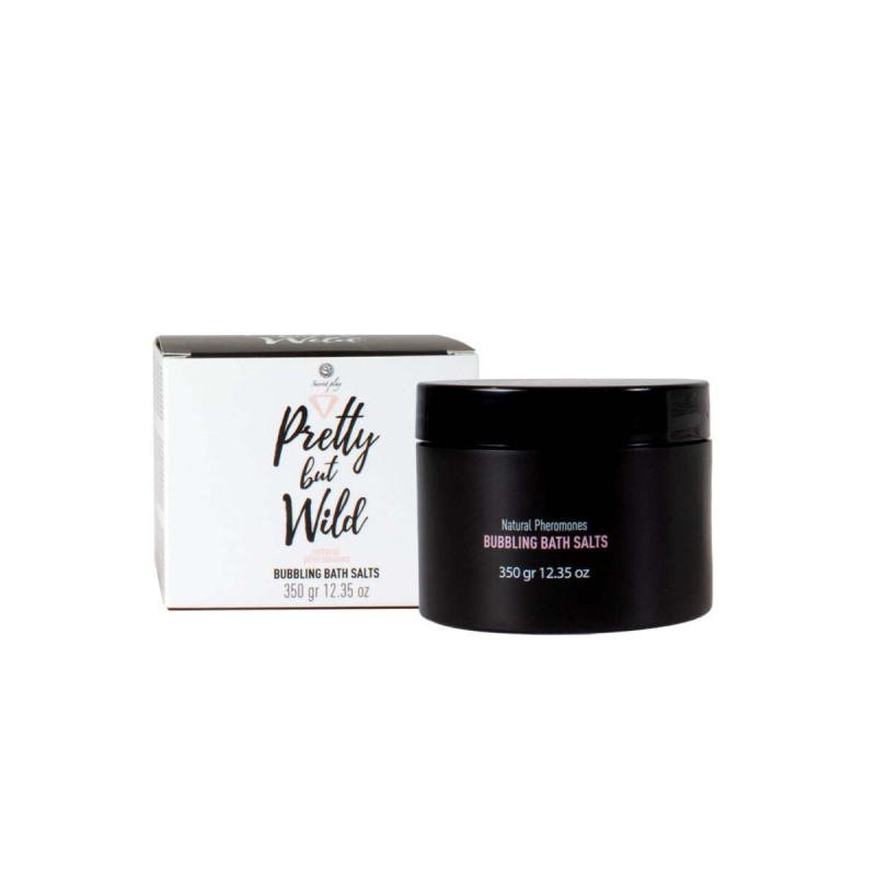 SECRETPLAY - PRETTY BUT WILD BUBBLING BATH SALTS 350 GR - SECRETPLAY…