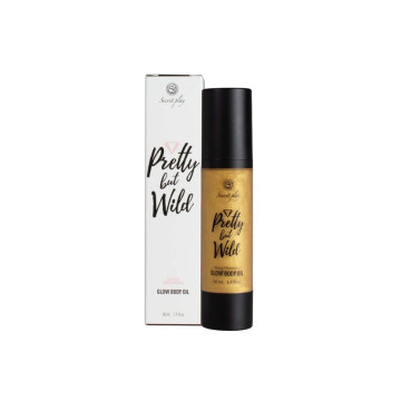 Secretplay - Pretty But Wild Glow Body Oil 50 Ml | Vybes.it