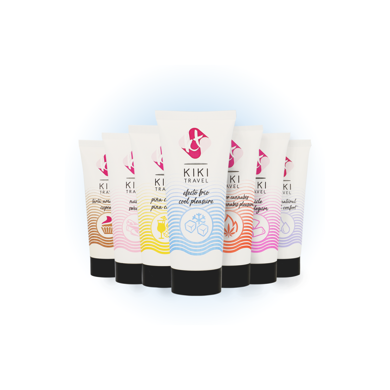 KIKÍ TRAVEL - SCHMIERMITTEL MIT KÜHLEFFEKT 50 ML - Kalter Effekt
