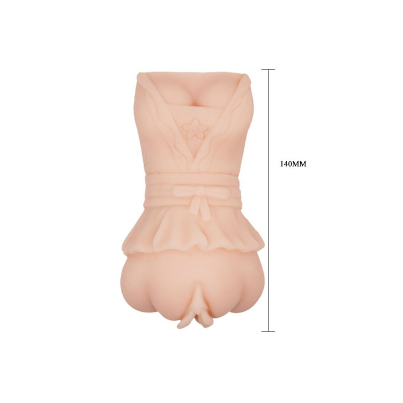 Crazy Bull - Masturbador Water Skin Vagina Con Balas Vibradoras |