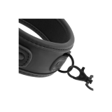 Fetish Submissive - Collier Chaîne Doublure En Noprène | Vybes.it
