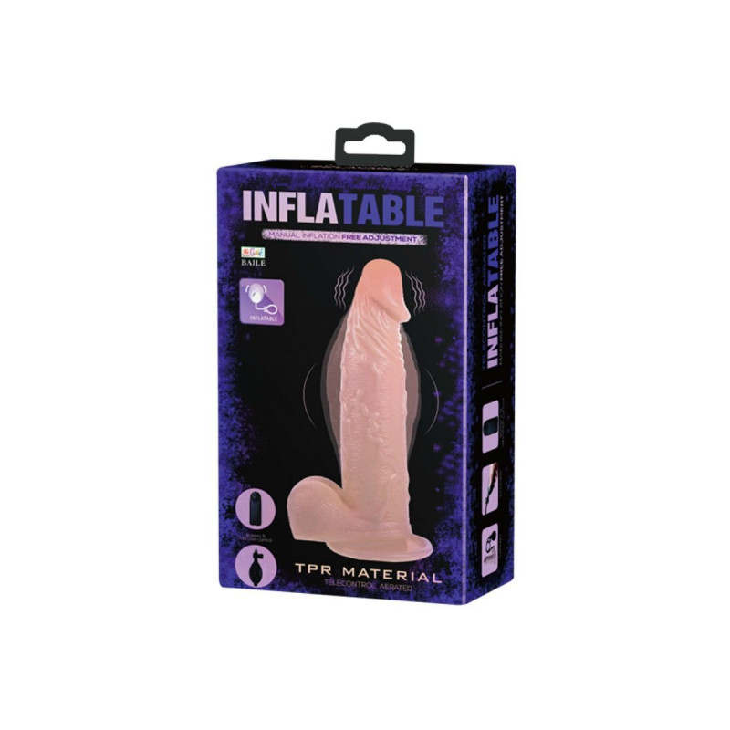 Baile - Gode Vibrant Et Gonflable Réaliste | Vybes.it