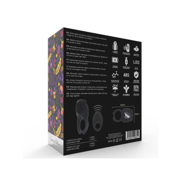 Mia - Colosseo Anillo Control Remoto Negro | Vybes.it