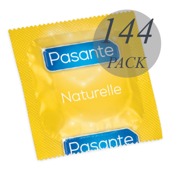 PASANTE - CONDOMS NATURELLE BAG 144 UNITS (BAG)