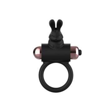 Coquette Chic Desire - Cock Ring Anillo Vibrador Negro / Gold |