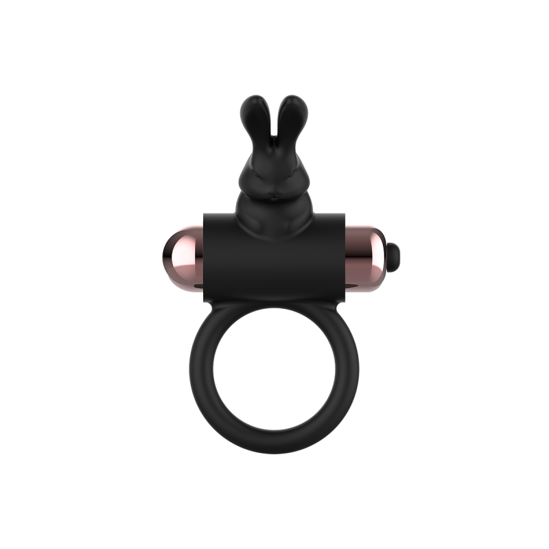 Coquette Chic Desire - Cock Ring Anillo Vibrador Negro / Gold |