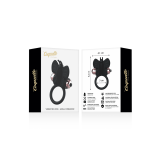 Coquette Chic Desire - Cock Ring Butterfly Anillo Vibrador Negro /