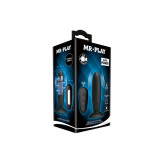 MR PLAY - PLUG ANAL CON VIBRACIÓN NEGRO CONTROL REMOTO