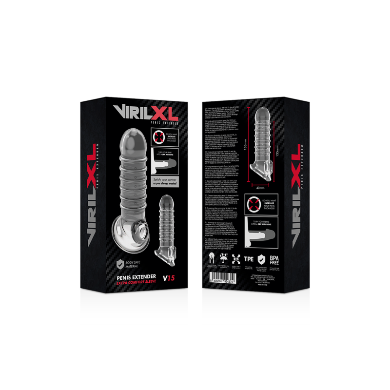 Virilxl - Penisverlängerung Und Hülle V15 Transparent | Vybes.it