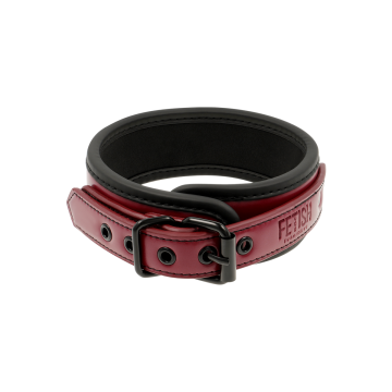 Fetish Submissive Dark Room - Collar Con Cadena Con Forro De