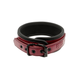 Fetish Submissive Dark Room - Collier Chaîne Doublure En Néoprène |
