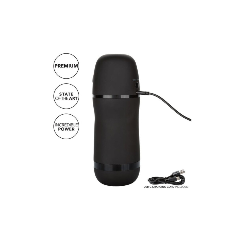 Calexotics - Optimum Power Masturbador Con Vibración Y Succionador