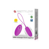 Pretty Love - Joanna Oeuf Vibrant Télécommande 12 Modes | Vybes.it