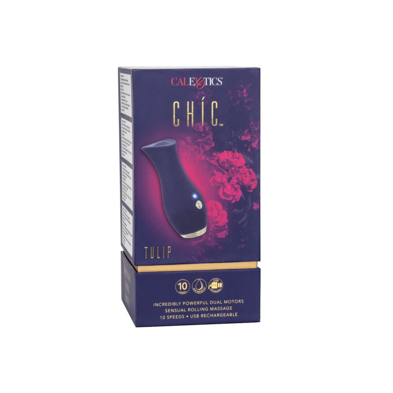 Calexotics - Chic Tulpe Massager Blau | Vybes.it